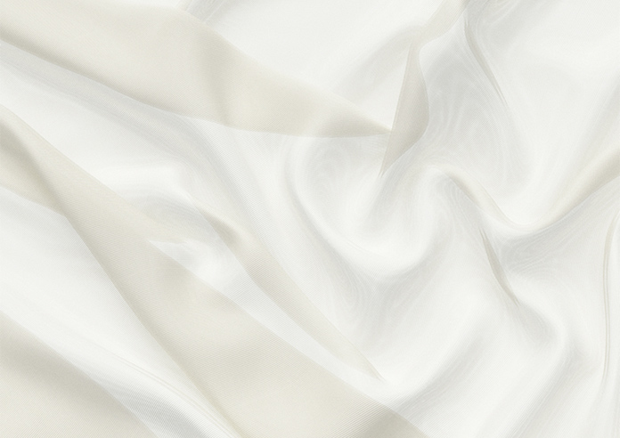 Pavia Voile, White Primrose - Made to Measure Curtains - Image 4